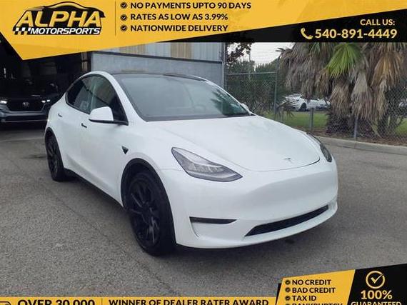 TESLA MODEL Y 2022 7SAYGDEE3NA013957 image